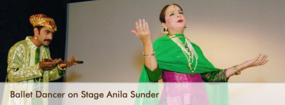 Ballet Dancer on Stage An